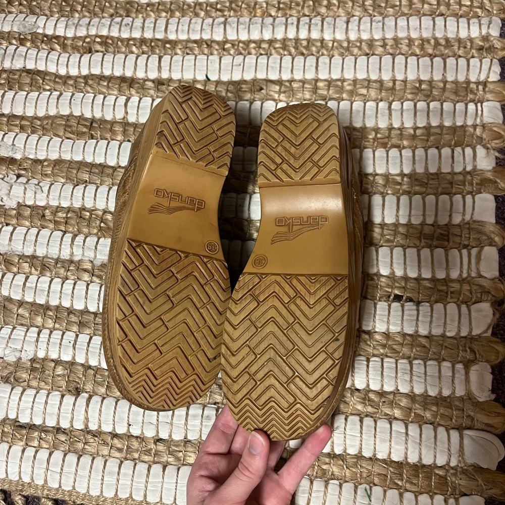 Dansko Pro Honey Distressed Clog - Picture 6 of 7